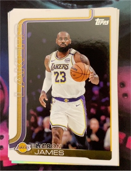 2025-26 Topps #150 LeBron James — front