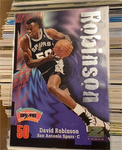 1997-98 SkyBox Z-Force #50 David Robinson — front