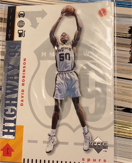 1998-99 Upper Deck #294 David Robinson — front