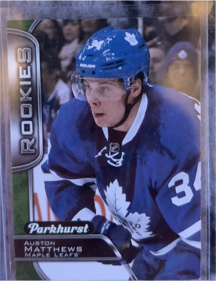 2016-17 Upper Deck Parkhurst #370 Auston Matthews — front