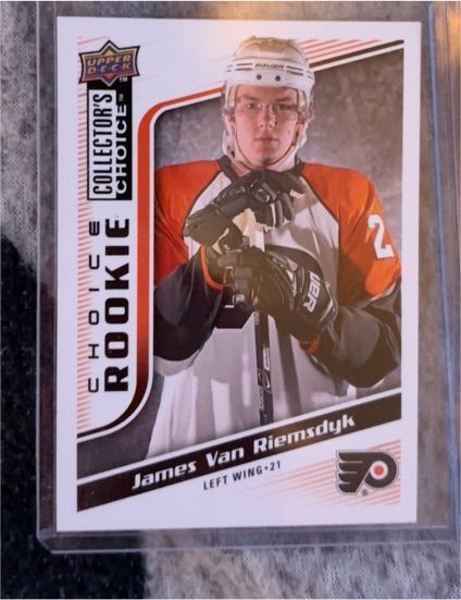 2009-10 Upper Deck Collector's Choice #280 James Van Riemsdyk — front