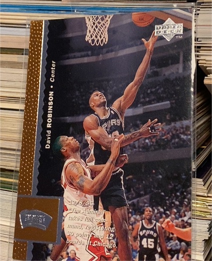 1996-97 Upper Deck #112 David Robinson — front