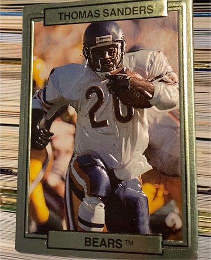 1990 Action Packed #20 Thomas Sanders — front