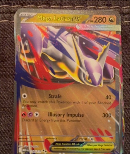 2014 Pokemon Mega Evolution #100 Mega Latias ex — front