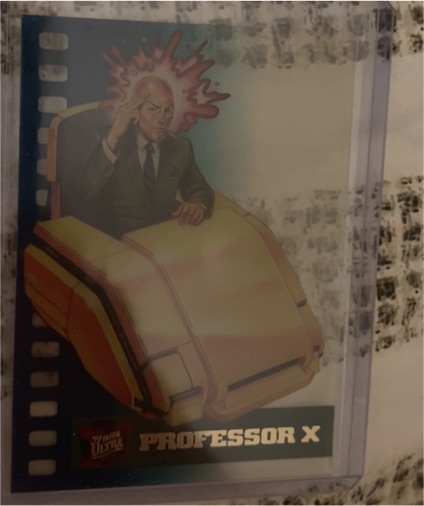 1995 Fleer Ultra X-Men #8 Professor X Suspended Animation — front