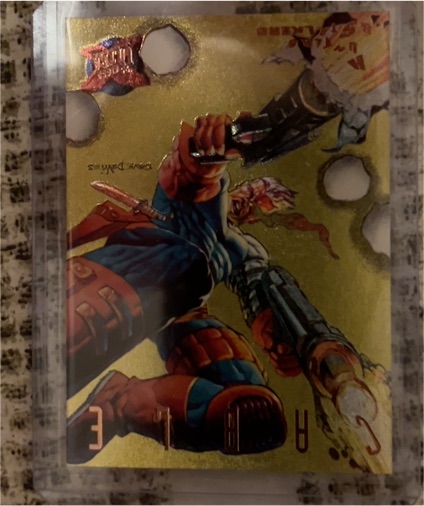 1995 Fleer Ultra X-Men Hunters & Stalkers #2 Cable — front