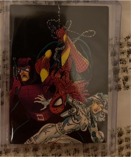 1992 Comic Images Spider-Man II 30th Anniversary #80 Silver Sable — front