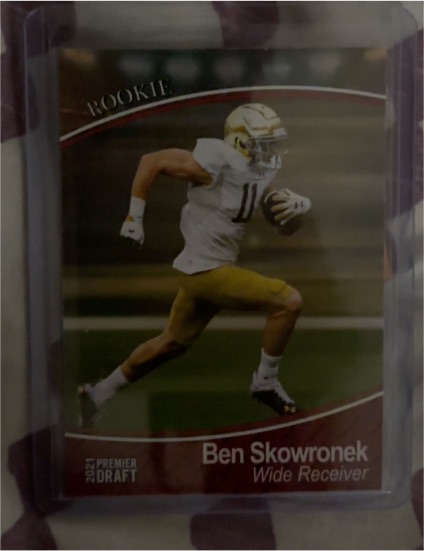 2021 Sage Premier Draft #126 Ben Skowronek — front
