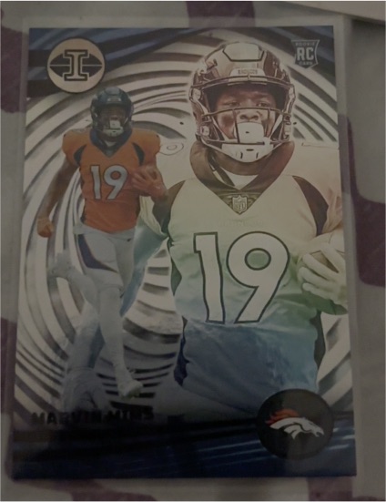 2023 Panini Illusions #34 Marvin Mims — front