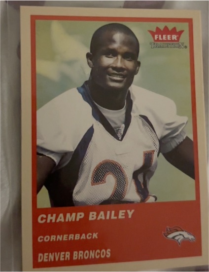 2004 Fleer Tradition #87 Champ Bailey — front