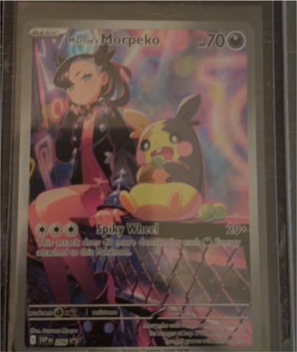 2025 Pokémon SV Promo #206 Marnie's Morpeko — front