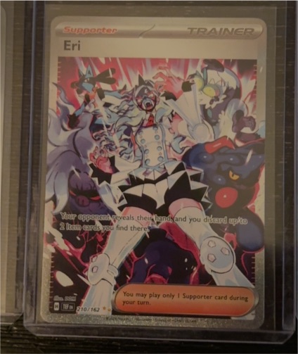 2024 Pokémon SV05: Temporal Forces #210/162 Eri — front