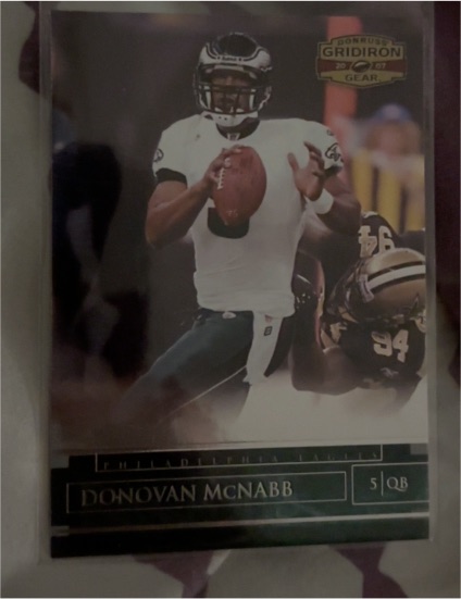 2007 Donruss Gridiron Gear #8 Donovan McNabb — front