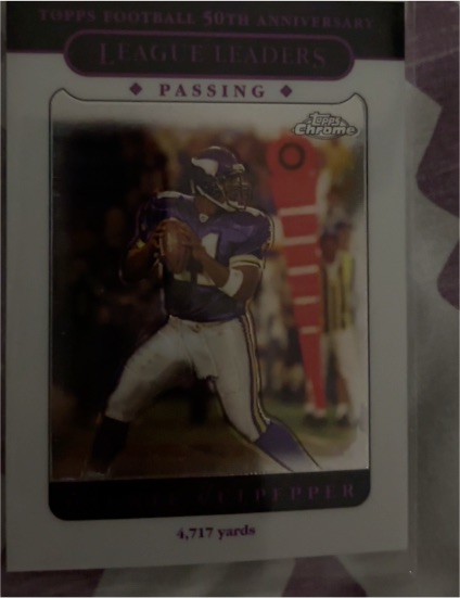 2005 Topps Chrome #147 Daunte Culpepper — front