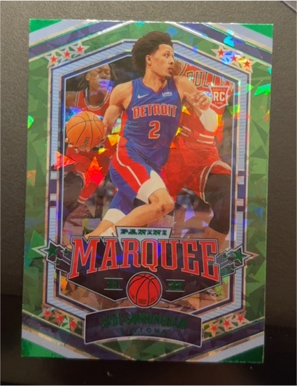 2021-22 Panini Chronicles Marquee #367 Cade Cunningham — front