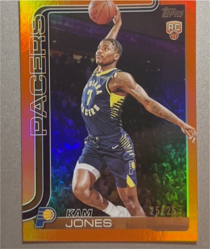 2025-26 Topps #239 Kam Jones — front