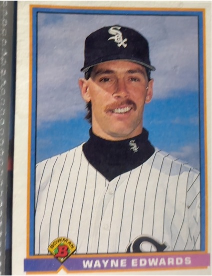 1991 Bowman #364 Wayne Edwards — front