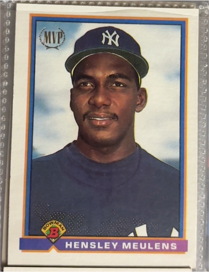 1991 Bowman #181 Hensley Meulens — front