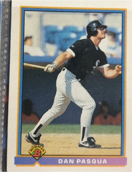1991 Bowman #361 Dan Pasqua — front