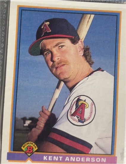 1991 Bowman #194 Kent Anderson — front