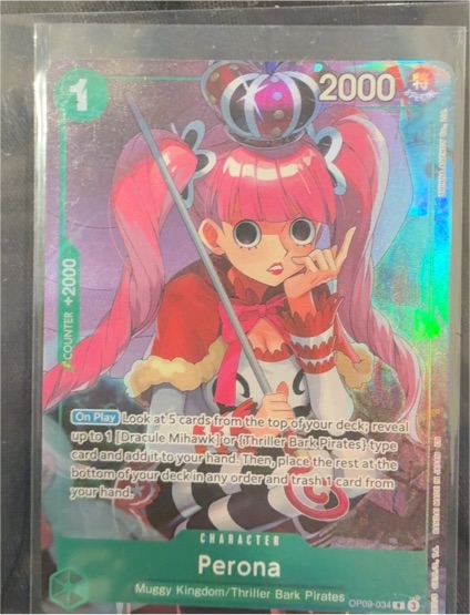 One Piece OP09-034 Perona Illustration Box Vol.4 — front