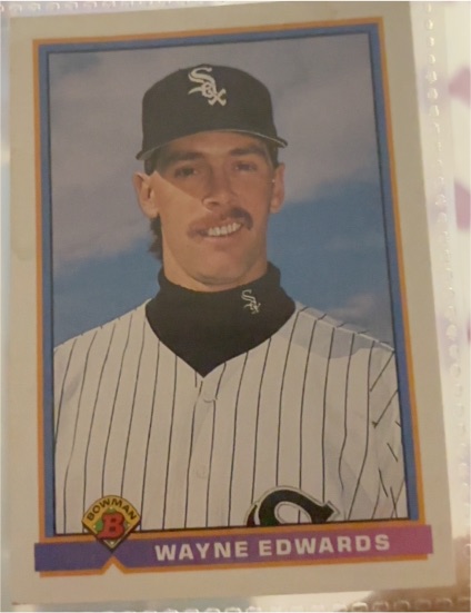 1991 Bowman #364 Wayne Edwards — front