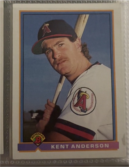 1991 Bowman Kent Anderson — front