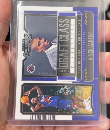 2023-24 Panini Contenders #19 Vince Carter — front