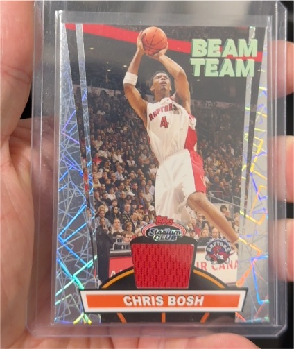 2007-08 Topps Stadium Club Beam Team Relics #BTR-CBO Chris Bosh — front