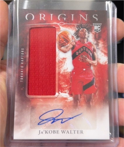 2024-25 Panini Origins #RJA-JKW Ja'Kobe Walter — front