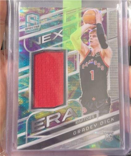 2023-24 Panini Spectra Next Era #NEX-GDI Gradey Dick — front