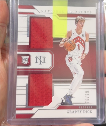 2023-24 Panini National Treasures #RD-GRA Gradey Dick — front