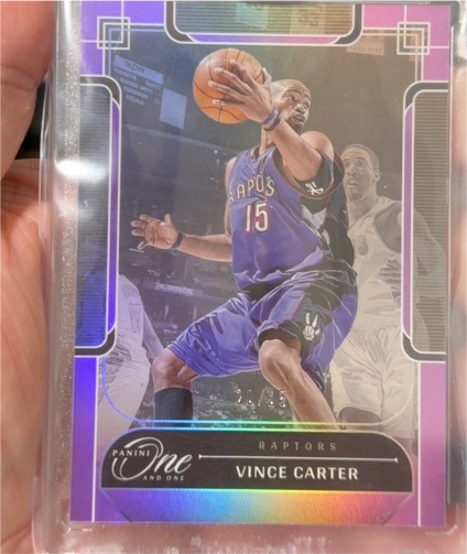 2023-24 Panini One and One #186 Vince Carter — front