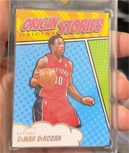 2024-25 Panini Origins Origin Stories # DeMar DeRozan — front