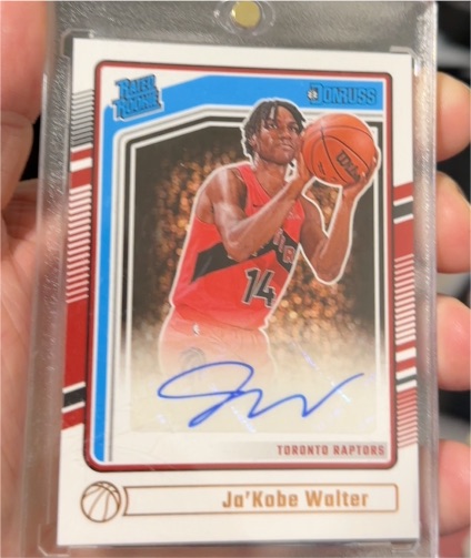 2024-25 Donruss #261 Ja'Kobe Walter — front