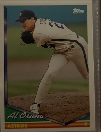1994 Topps #277 Al Osuna — front