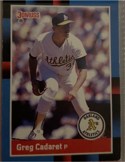 1988 Donruss #528 Greg Cadaret — front