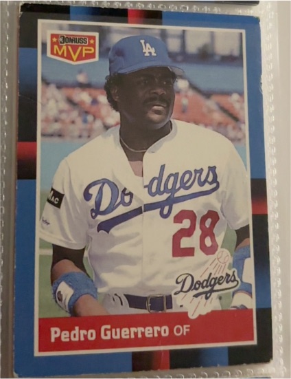 1988 Donruss Bonus MVP's #BC-16 Pedro Guerrero — front