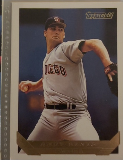 1993 Topps Gold #568 Andy Benes — front