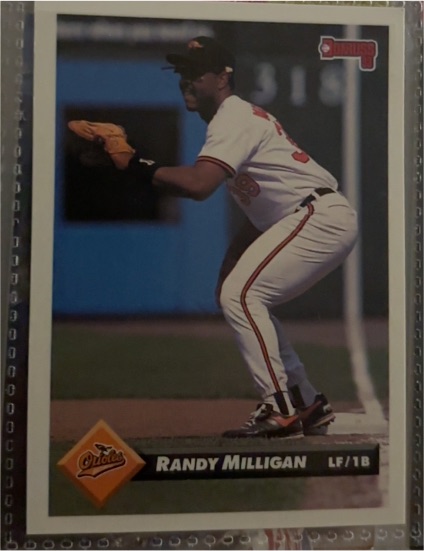 1993 Donruss #191 Randy Milligan — front