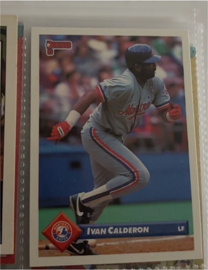 1993 Donruss #196 Ivan Calderon — front