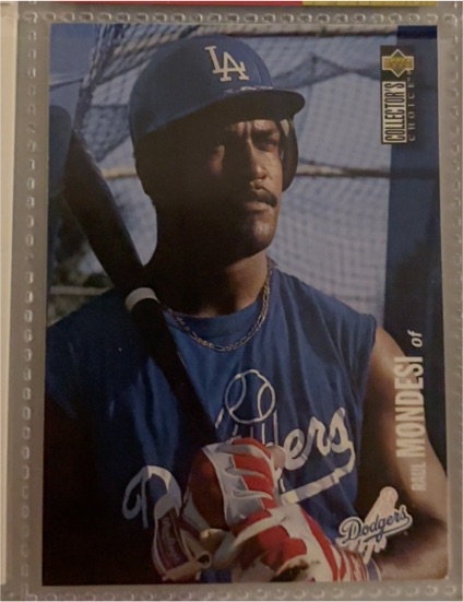 1996 Upper Deck Collector's Choice #580 Raul Mondesi — front