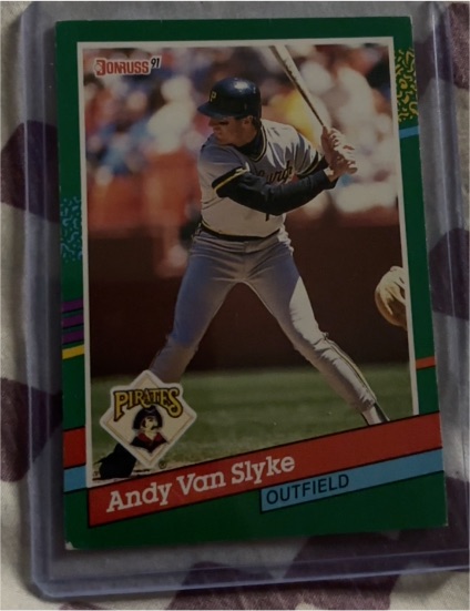 1991 Donruss #552 Andy Van Slyke — front