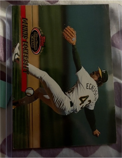1993 Topps Stadium Club #461 Dennis Eckersley — front