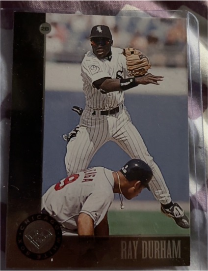 1996 Leaf #51 Ray Durham — front