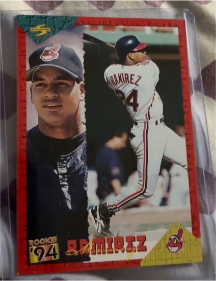 1994 Score Rookie & Traded #RT72 Manny Ramirez — front