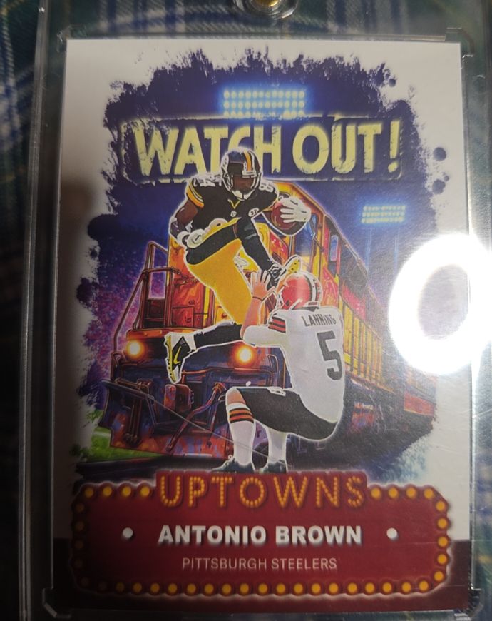 2024 Panini Donruss Optic Uptowns Antonio Brown — front
