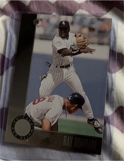 1996 Leaf #51 Ray Durham — front
