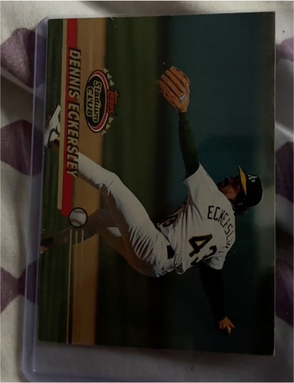 1993 Topps Stadium Club #461 Dennis Eckersley — front