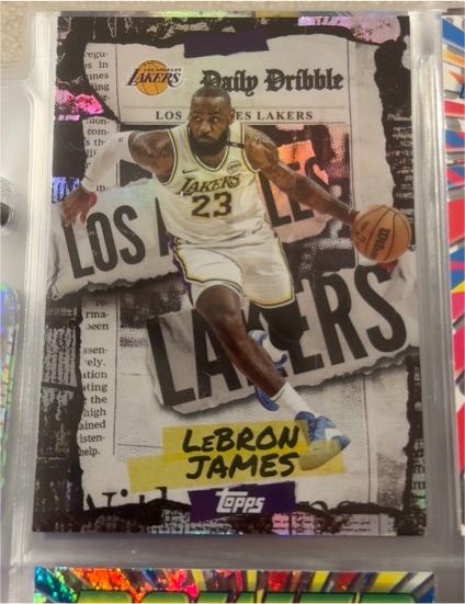 2025-26 Topps The Daily Dribble #DD-1 LeBron James — front